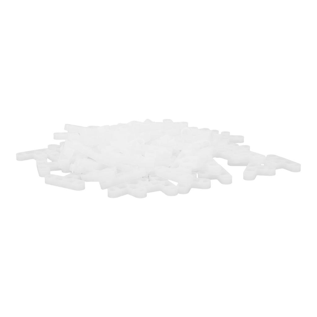 10mm 100pcs Tile Spacers Brick Wall Separator 3 Way Flooring Deck Board Pave Tile Spacers Brick Veneer Tools T Type