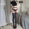 Sex Underwear New D Sexy Oily Suspender Integrated Socks Horse Oil Anti-hook Stockings Women's Pure Desire Sexy Stockings