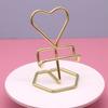 Heart-Shaped Phone Holder Metal Phone Rack Phone Accessories Phone Stand  Desktop
