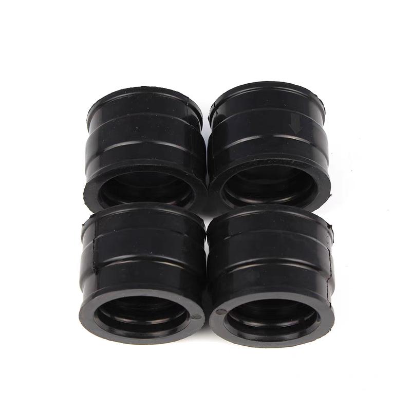 4PCS Carburetor Intake Manifold Boots 16211-460-770 16211 460 770 For Honda CB650 CB650C CB650SC 1979 1980 1981 1982