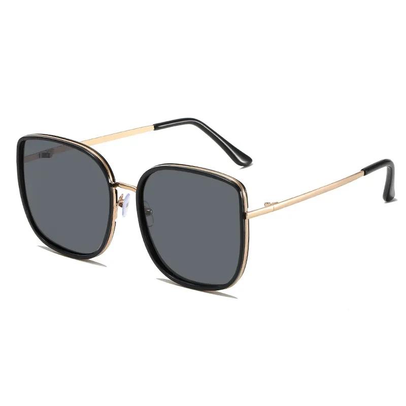 New Women Designer Sunglasses Luxury Large Frame Sun Glasses Female Classic Vintage Glasses UV400 Outdoor Eyewear