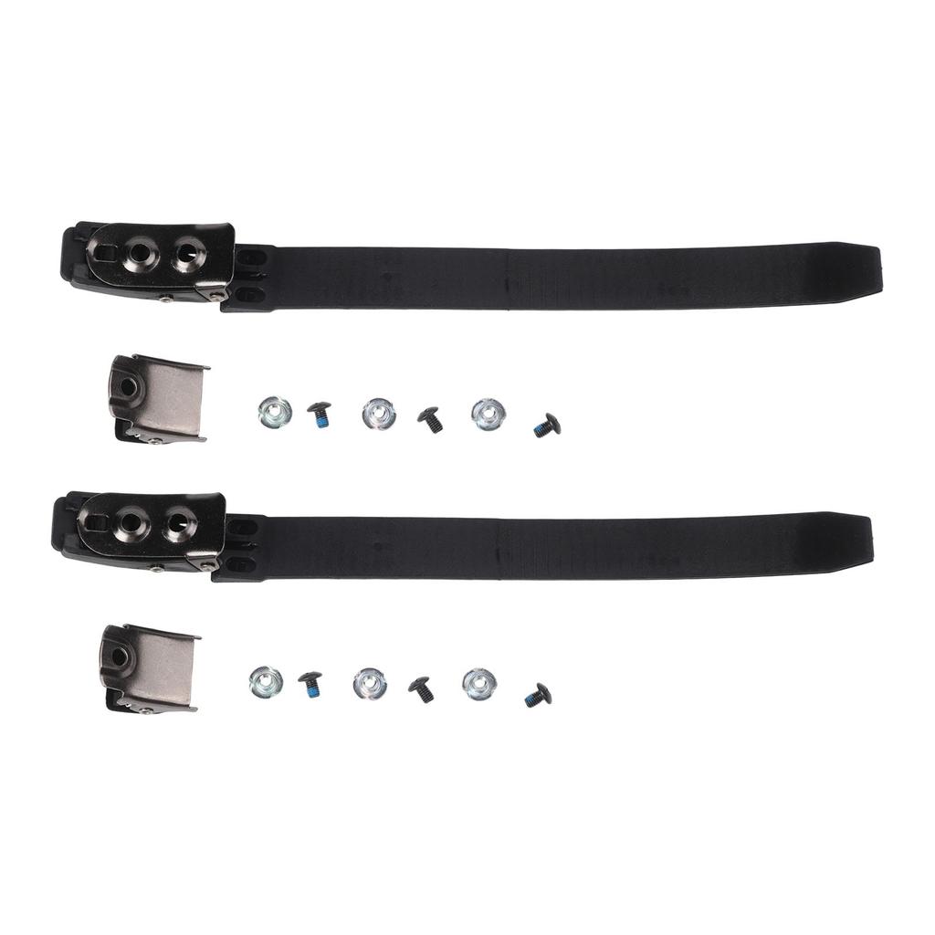 Adjustable Inline Skate Straps 2PCS Replacement with Clamp Buckle Screws Nuts