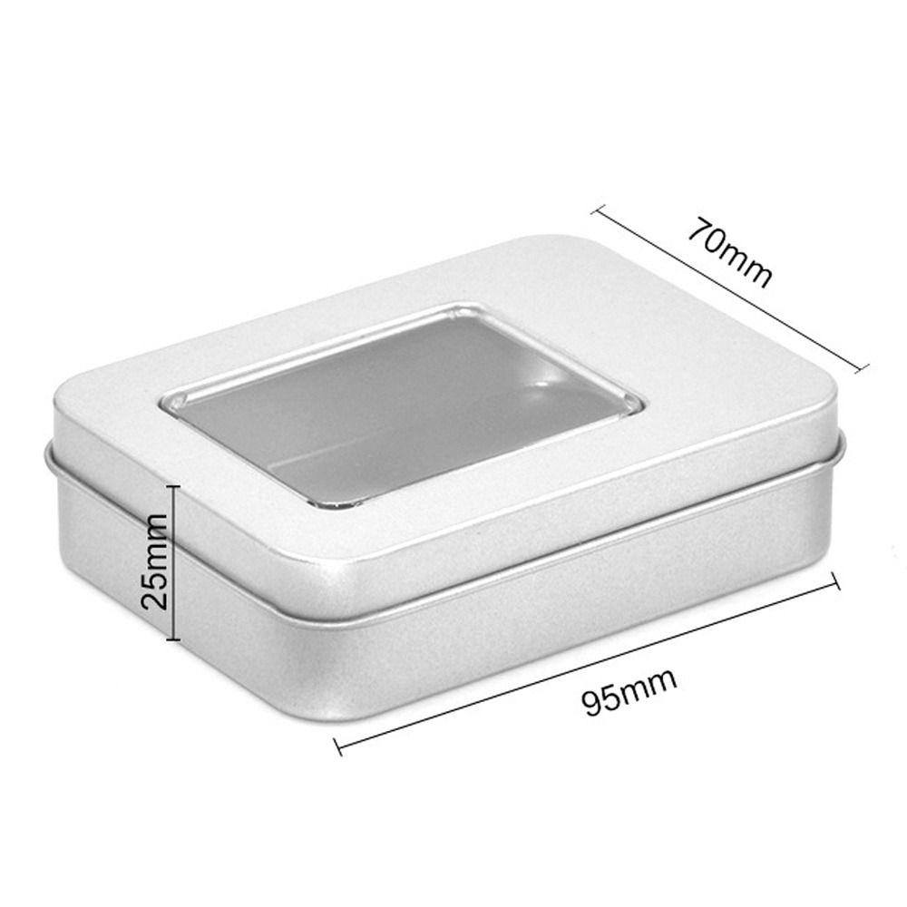 Survival Kit Storage Box Empty Case Organizer Small Trading Card Case  Game Cards