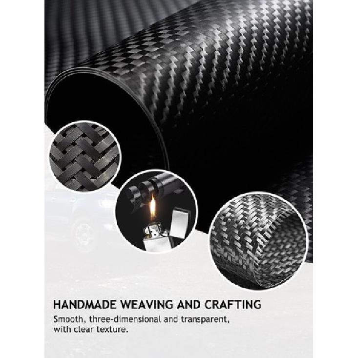 Soft Carbon Fiber Inner Door Bowl Trim Panel Sticker For Subaru Crosstrek 23-24