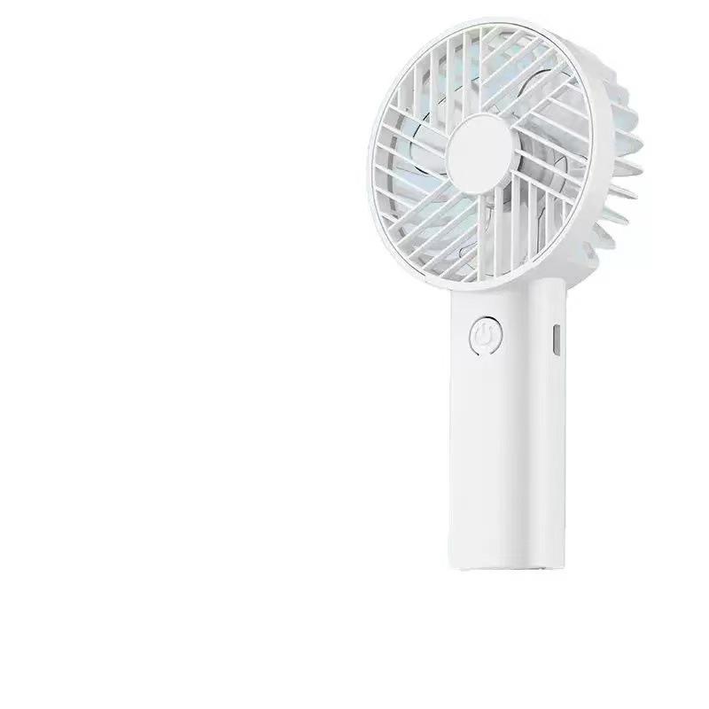 Portable USB Rechargeable Pink Mini Fan for Phones