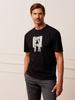 Black T-Shirt Milk M