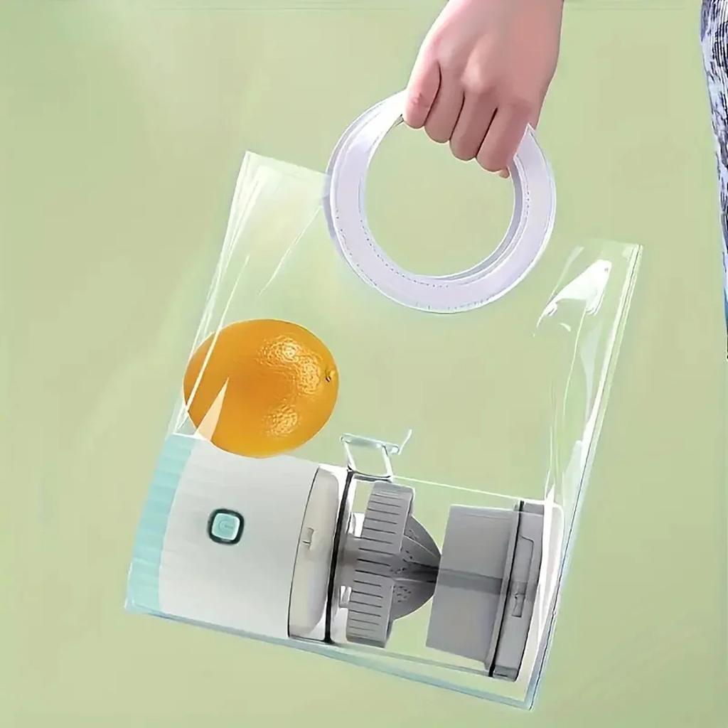 New Portable USB Rechargeable Juicer, Efficiently Separates Pulp for Orange, Lemon, Watermelon, A Must-Have Fresh Juice Tool