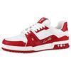 Louis Vuitton Scarpa da ginnastica bassa '#54 Mini Monogramma - Rosso' 1AANFH