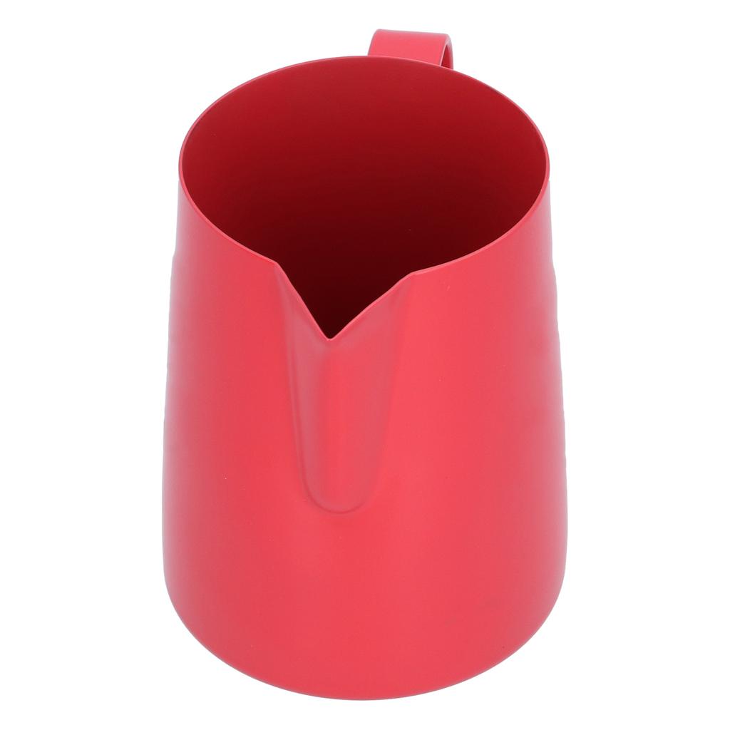 600ml Coffee Latte Art Pitcher Jug Milk Frothing Cup Coffee Making Accessory Red