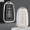 10Pcs 2 3 4 Buttons Tpu Key Case Cover Shell Fob For Toyota Prius Camry Corolla Chr C-Hr Rav4 Land Cruiser Prado Accessories