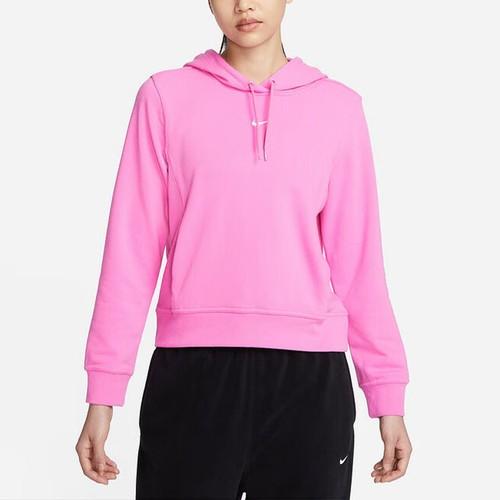 Nike Solid Color Quick-Dry Cropped Hoodie for Women