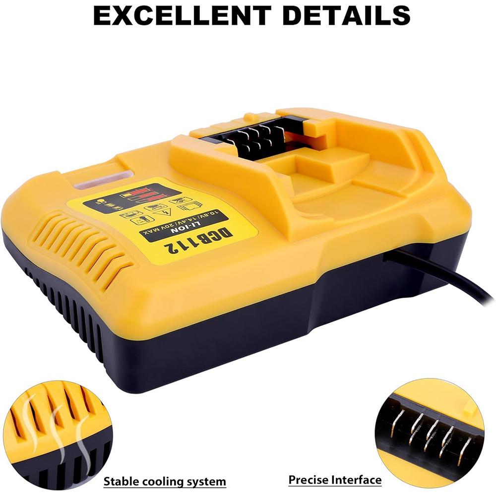 DCB118 DCB112 Battery Charger for Dewalt DCB180 DCB120 DCB127 DCB200 DCB206 DCB205 DCB201 DCB203 /charger DCB101 DCB107 DCB105
