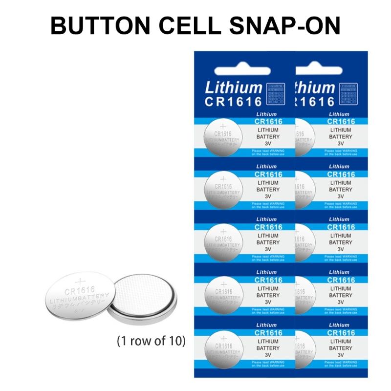 5piece/10piece CR1616 Lithium Coin Cell Batteries 3V Lithium Battery Long Lasts Power Supply For Watches And Toy