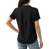 Women's Knit  Short-Sleeve Top Casual Comfortable  Blouse