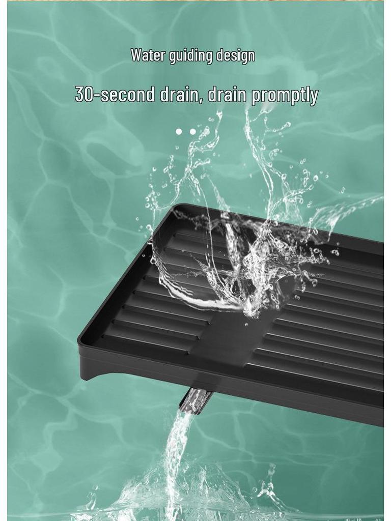 Dish Drying Rack - Kitchen Storage Organizer for Bowls, Plates, and Utensils