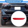 Bumper Reflector Compatible for Nissan Rogue 2014-2022, Durable ABS Plastic Red Rear Left Bumper Reflector Side Marker
