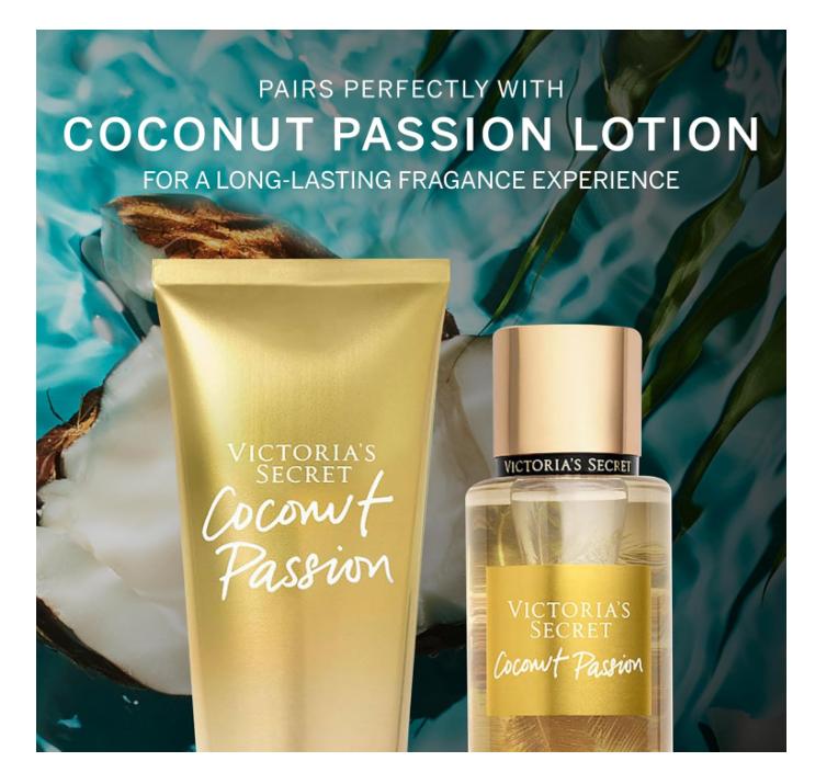 Victoria's Secret Coconut Passion Mgiełka Zapachowa w Sprayu 250ml