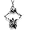 Pendant Skull Halloween Alloy Geometric Necklace Link Chain Unisex Decoration