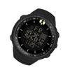 Electronic Sports Watch Waterproof Night Light Large Screen Quick Release Strap Digital Watch Black