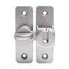 Aluminum Alloy Anti-theft Door Buckles Hardware Durable Door Latch Anti-theft 90 Degree Door Lock Buckle Cabinet