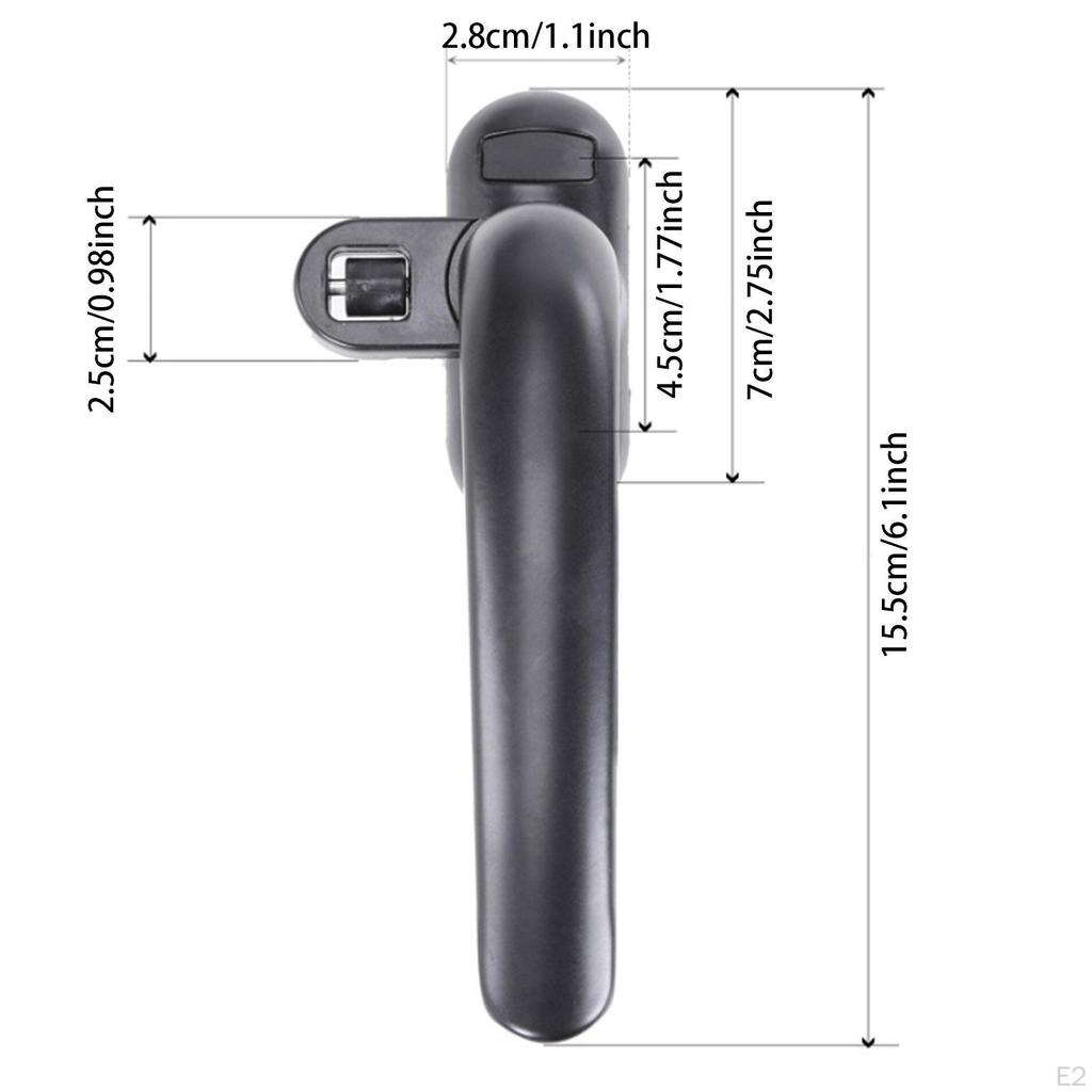 Aluminum Window Locking Handle Set for Home Security