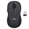 Logitech M510 Wireless Mouse, USB Uni-Facing Receiver for Laptops and PCs with Programmable Buttons - Graphite.