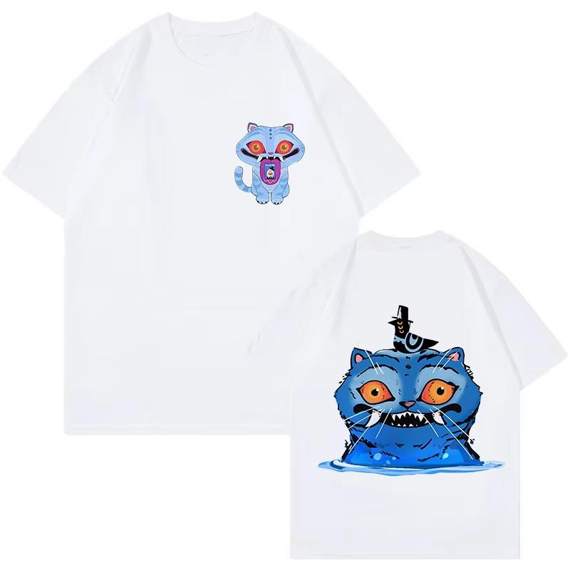 Kpop Demon Hunters Cotton Shirt Huntrix Mira Rumi Zoey Derpy Tiger Tees Gift for Men Women Saja Boys Fans Clothes Trending Tops