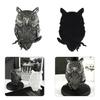 2Pcs Wall Hanging Silicone Moulds Flying Eagle Owls Decor Mold DIY Pendant