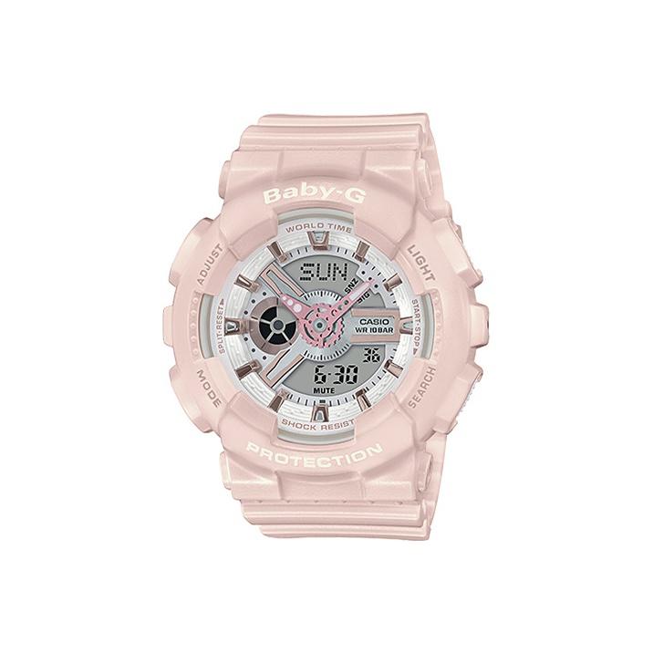 CASIO Women s BABY-G Gray Watch BA-110RG-4A BA-110RG-4A Pink Strap