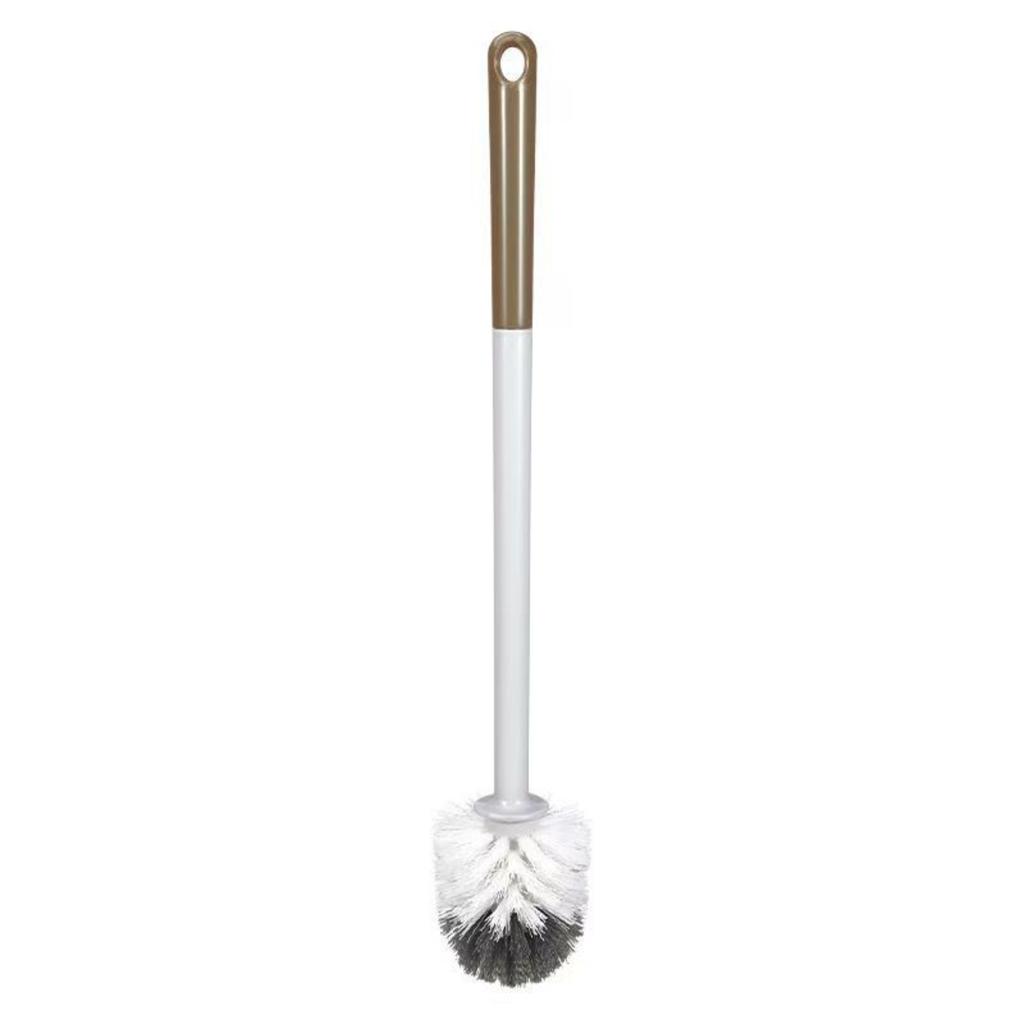 Toilet cleaning brush, household brush, bathroom corner brush, round head.