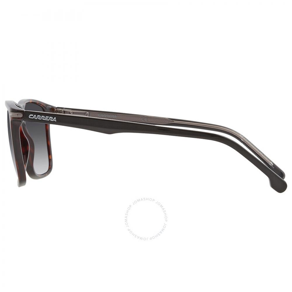 Carrera Grey Shaded Rectangular Men S SunglaSSeS Carrera 298 S 0086 9o 57