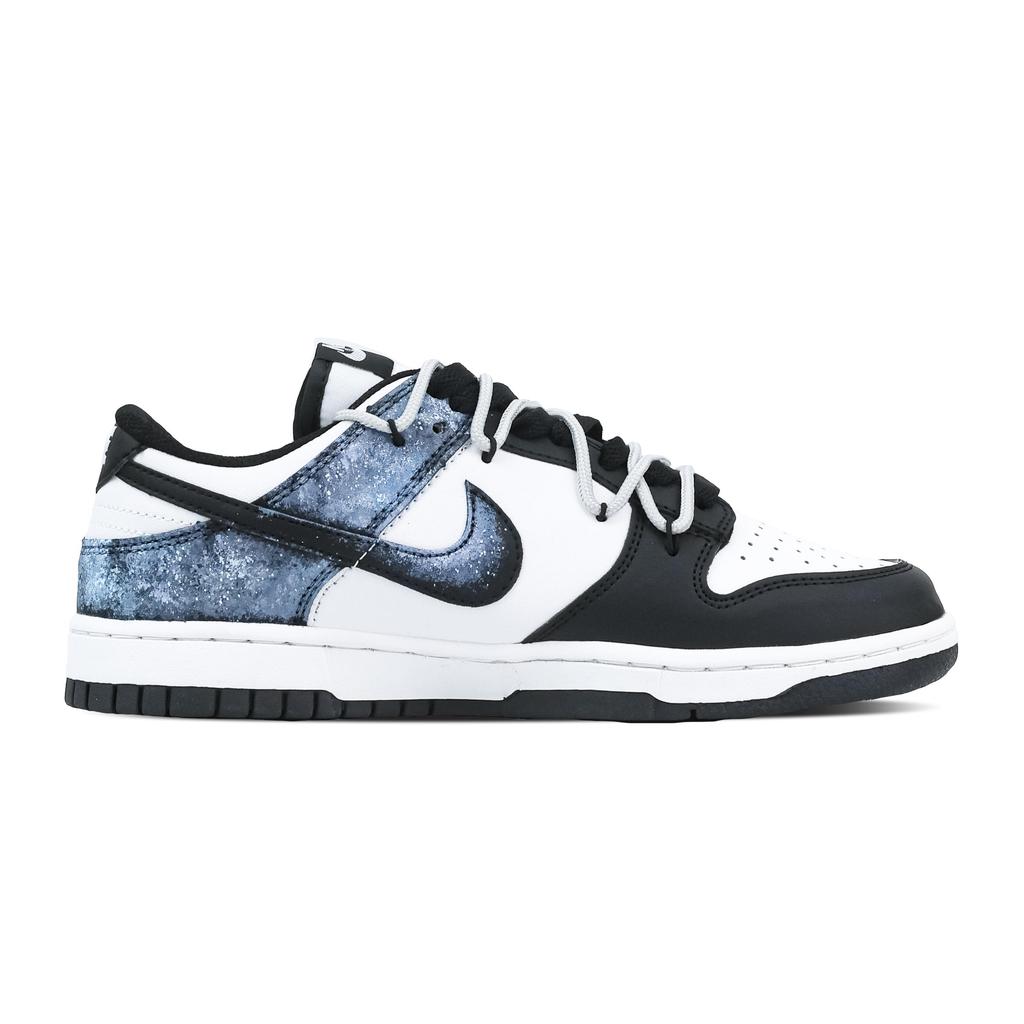 Nike Dunk Universe 1 Slip Resistant Abrasion Resistant Low Top Skateboard Shoes Unisex Black Blue HF5441-100(Team773-1)
