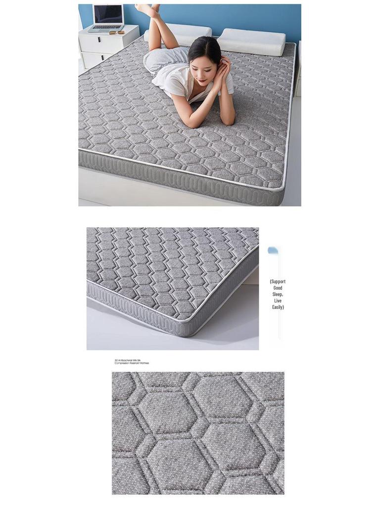 Thickened Antibacterial Soft Tatami Mattress Topper with Memory Latex