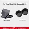 For Tesla Model3/Y Highland 2021-2025 Central Control Coaster Water Cup Holder Slot Frame Limiter Modification Accessories Tools