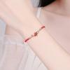 Forbidden City Good Luck Koi Bracelet: Red String for Prosperity and Abundance - Perfect Christmas/New Year Gift for Women.