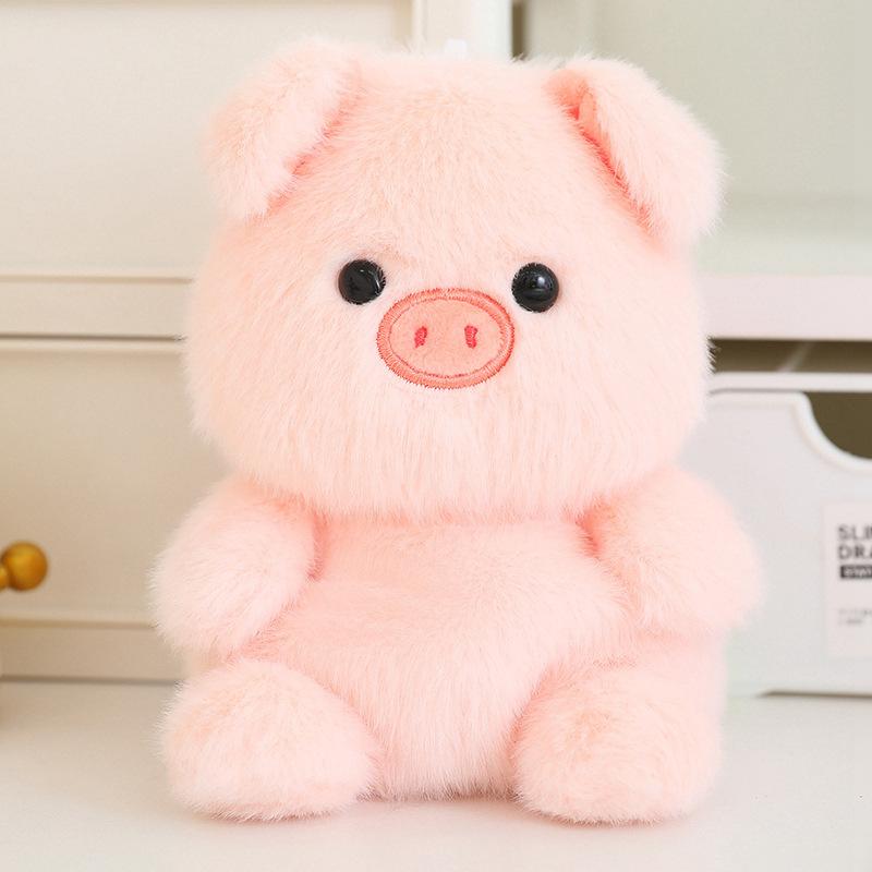 Turtle Fox Doll Plush Toy Cute Baby Elephant Tabletop Ornament Learning Pick Pendant Doll Birthday Gift