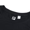 FILA Logo Round Neck Short Sleeve T-Shirt Men Tops Deep-Black A11M321117G-BK