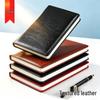 Premium A5 Business Notebook with Thick Leather Cover for Office Meetings