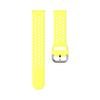 For Samsung Galaxy Watch3 45mm SM-R840/Garmin Vivoactive 4 Watch Band 22mm Round Holes Quick Release Silicone Strap