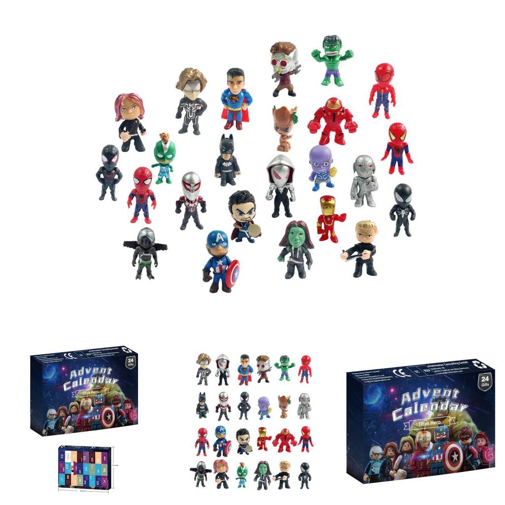 Festive Marvel Avengers Toy Advent Calendar For Kids' Christmas Countdown Fun