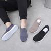 Shoes men's 2025 spring new versatile fashion one-pedal lazy shoes breathable, light and wear-resistant casual single shoes men