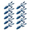 10Pcs Shrimp Soft Bait Fishing Lure Realistic Looking Vibrant Color Streamlined Shape Artificial Shrimp Lure Bait Fishing Gear10[cs
