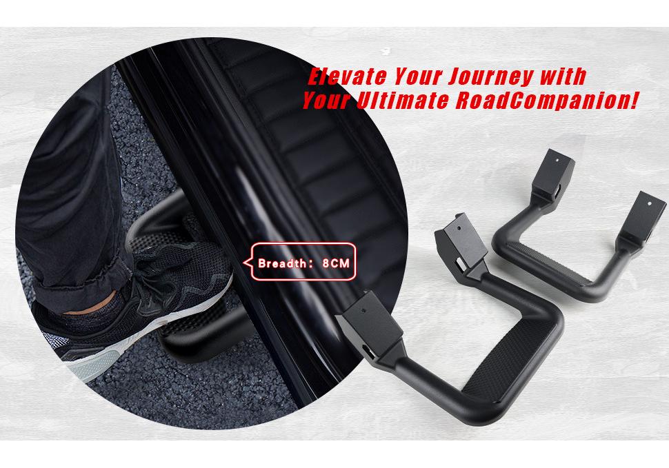 Universal Truck Door Side Steps for Chevy, Ford, Toyota, GMC, Dodge RAM, etc.