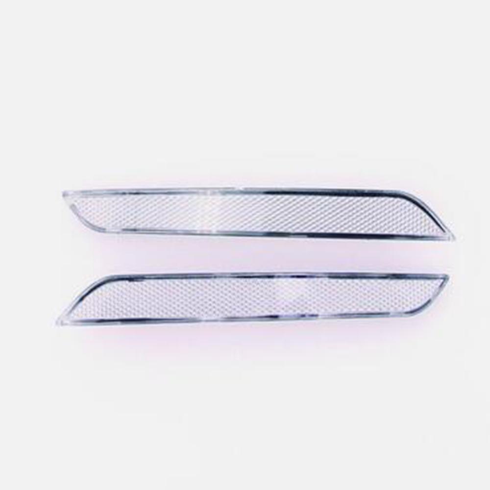 2Pcs Front Bumper Marker Reflector Left & Right Side For 08-14 BMW X5 X6 E70 E71
