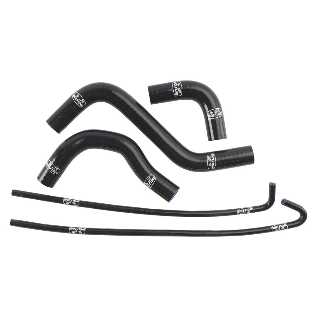 Silicone Radiator coolant Hose kit For Kawasaki Z900 Z900RS 2017-2025 Black