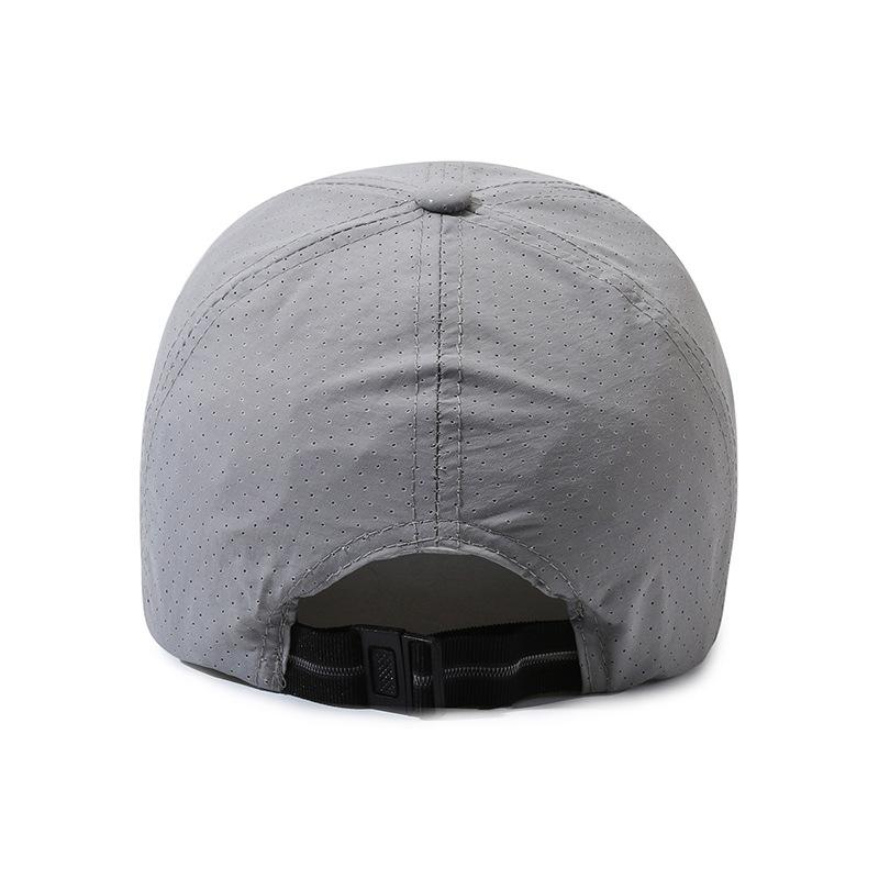 Summer new men's baseball cap extended brim quick-drying hat outdoor leisure sports breathable versatile cap