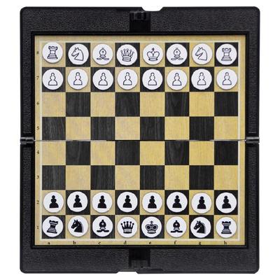 Folding Chess Board Educational Toys, Travel Size Chess Game Board Kids Adults