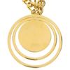 Used VERSACE Medusa GP Chain Long Necklace Gold
