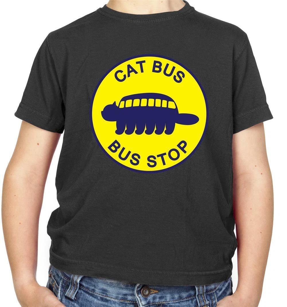 

Cat Bus Stop - Kids T-Shirt - Totoro - Neighbor - Fan - Love - Merch - Character 140