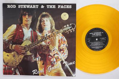 LP Record ROD STEWART FACES  Real Good Time TSP039 SWINGIN PIG 1990 Luxembourg Rock Used